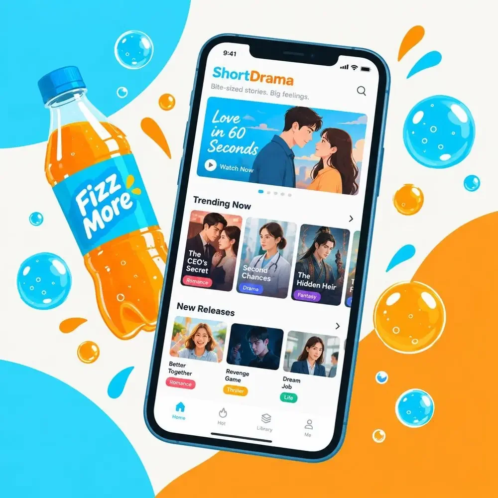下载黄果短剧原生APP - 清爽追剧 黄果短剧原生APP界面示意图